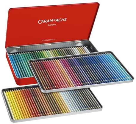 Caran d'Ache 666.42 Färgpennor, Flerfärgad, Paket med 120