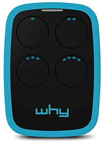 SICE – Why Evo 7.0 - Télécommande de portail rolling code, bleu
