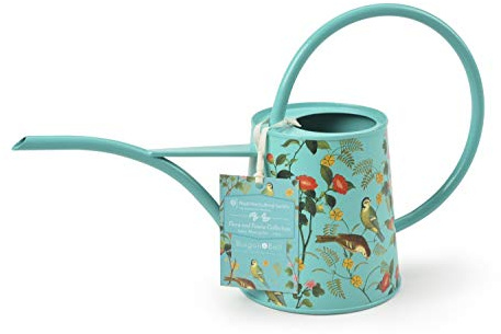 Burgon & Ball Flora and Fauna Gießkanne für den Innenbereich, 1 Liter Fassungsvermögen, Grün