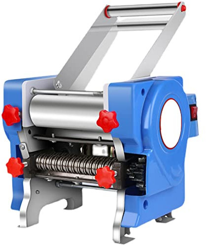 generico Macchina per Pasta Fresca Elettrica Maker Ravioli Tirapasta Stendi Stampi Regolabile Taglia (550w-18CM,Motore Normale)