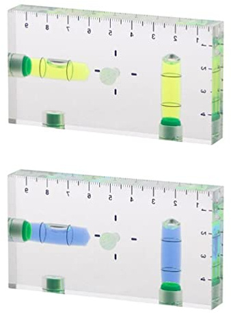 Magnetische Mini Wasserwaage Zwei Richtungen Wasserwaage Bild Hängeebenen Markierung Messgeräte Layout Werkzeuge Winziger Magnet