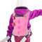 BOOSTEADY Ski und Snowboard Gurt für Kinder, Ski Traininggurt mit verstellbarer Leine in Dinosaurierform & Metallschnalle (Rosa)