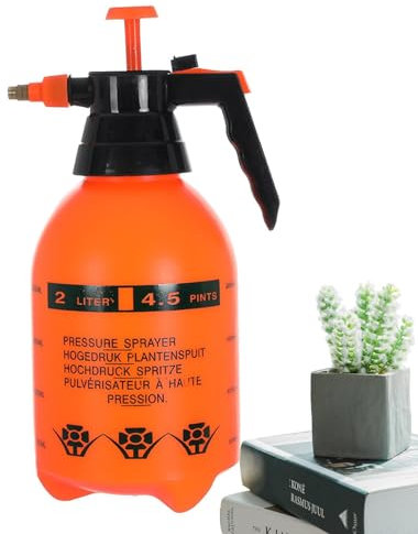 2L/3L Hand Pressure Sprayer Mister Bottle Portable Pressure Spray Bottle Handheld Pump Garden Multi Purpose Plant Watering Car Cleaning Pressurized Sprayer Gardening Tools