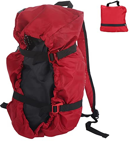 Ejoyous Kletterseil Tasche, Seilsack Klettern Seilrucksack für Kletterseile, Kletterseil Tasche Wasserdicht Faltbarer Klettertasche Rock Climbing Rope Kit Bag für Klettern Trekking