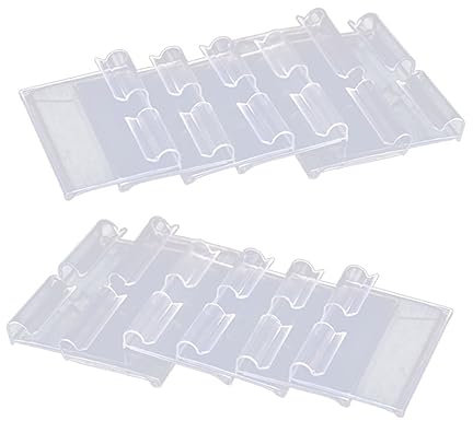 STOBOK Supermarkt-tag-clips 50 Stück Kunststoff-tag Pvc-material 60 X 42 Mm Für Den Einzelhandel