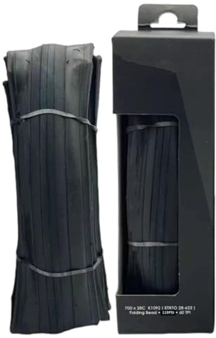 para Neumáticos de Bicicleta - Cubiertas de Carretera 700 X 28c Ultraligeras | Ligera con Protección Antipinchazos para Deportes Urbanos Adultos Jóvenes