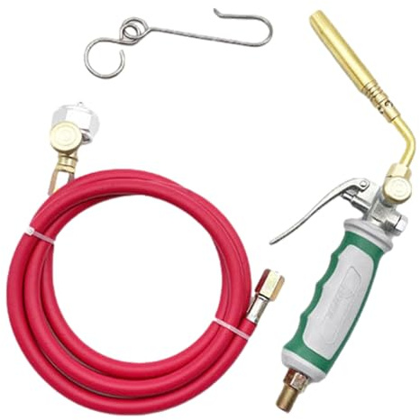 Kit de soplete de soldadura - Quemador de manguera manual, equipo único de alto calor | Juego de herramientas metalúrgicas Durablee para aficionados a la construcción, soldadura, reparación, fabricaci