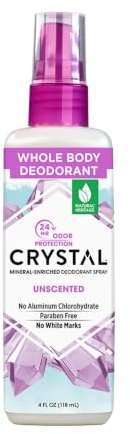 Crystal Body deodorante spray corpo per uomini e donne di French Transit 113,4 gram