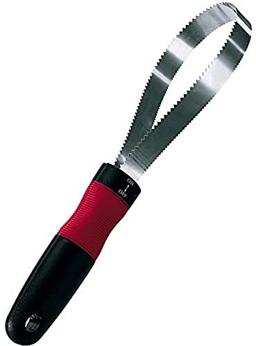 Ferplast Striegel für kurzhaarige Hunde – Entfernt abgestorbene Haare und überschüssiges Wasser nach dem Baden – Doppelte Edelstahlzähne, L 28,5 x B 6,5 cm.