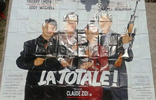 Affiche film Cinéma 4x3 m en 8 panneaux / La Totale