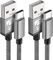 Aioneus Cable USB C 2M 2Pack, Cable USB Tipo C 3A Cable Carga Rapida Tipo C Nylon Duradero Compatible con Samsung Galaxy S23 S22 S21 S20 A72 A53 Note 20 10, Huawei P40 P30, Mi 12 11, Xiaomi