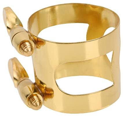 JOINPAYA Clip y Fácil de Llevar Accesorio Caña de Saxofón Alto para Latón Dorado y Duradero Instrumentos de Viento Saxofones
