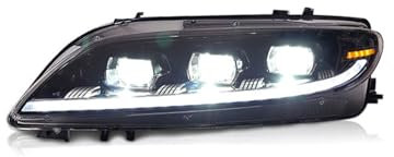 KUYHYNDEW Auto Frontleuchten für Mazda 6 2003-2015, Set Hauptscheinwerfer Scheinwerfer, Frontlicht Frontleuchtenmontage Autoscheinwerfer, Right