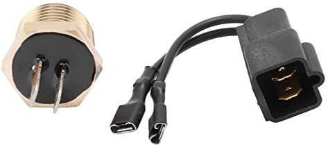 Interruttore del Sensore della Ventola Termica con Plug Ad Alte Prestazioni ABS Sostituzione in Rame per Magnum ATV