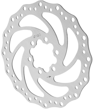 ibasenice Fahrradbremsscheibe Für Mountainbike Und Rennrad Leichtes Metallmaterial Mit Hoher Festigkeit Hochpräzise Oberflächenpolitur Für Gute Wärmeableitung Ausgehöhltes Design Für