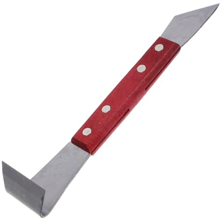 TOYANDONA Raspador De Corteza y Cortador para Árboles Frutales Mango De Madera Ergonómico, Herramienta Manual Ligera para Jardinería, Uso Melocotoneros y Poda