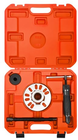 10T hydrauliskt hjullager avdragare, 98–125 mm, hydraulisk hjulnav, drivaxlar, uttryckare, verktygssats, 3 i 1 uttryckarsats, bilhydraulisk spindel hjulnav, avdragare för 4-håls eller 5-håls hjul