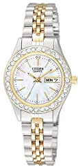 Citizen Women's EQ0534-50D Analog Display Japanese Quartz Two Tone Watch