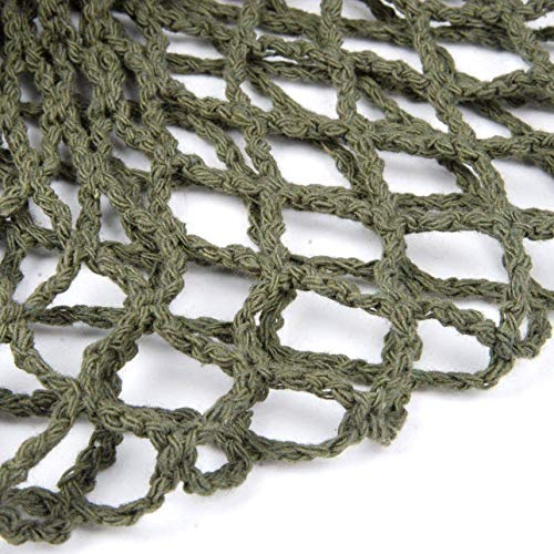 WLXW Copri Rete per Elmetto Tattico, Rete per Elmetto in Nylon per Casco M1 M35 M88 MK1 MK2,Coarse Net