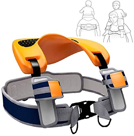 SUNSHOP Schulter Sattelsitzträger, Kinder Schultergurte für Kleinkinder, Tragbares, Freisprecheinrichtung, Dual-Safety-System, einstellbar für 2-5 Jahre