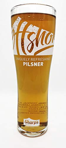 Sharp's Offshore Pilsner Pint Glass CE Marked with Nucleated Base