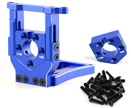 Alloy Quick Release Motor Mount 7760 for X-MAXX 8S 77086-4 XRT 8S 78086-4 Upgrade Parts (Dark Blue)