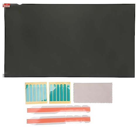 Computer Privacy Screen Filter for 24 Inch 16:9 Widescreen Monitor, Anti Blue Light and Anti Glare Filter, Desktop Private Screen Protector, Eye Protection Filter Film for Office