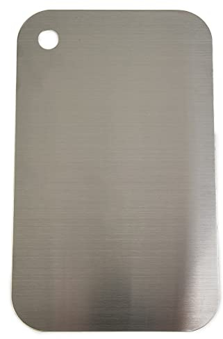 Tabla de cortar de acero inoxidable resistente, tabla de cortar para cocina, gran tabla de cortar de paja de trigo, tabla de repostería f para cocina casera