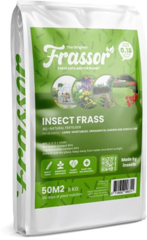 Frassor Insektenkot - 5 Kg - Für 50 M - Natürlicher Bodenaktivator Und Dünger - Reich An Nährstoffen