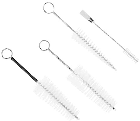 Toyvian 4stücke Teiliges Reinigungsset Für Blasinstrumente Nylonbürste Für Saxophon Klarinette Und Flöte Effektive Reinigungswerkzeuge Für Mundstücke Und Schalllöcher Für