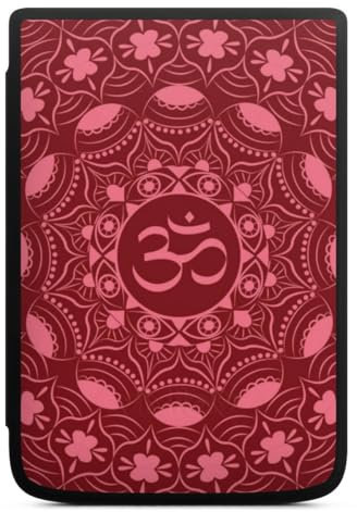 DeinDesign Coque pour liseuse Compatible avec Vivlio Touch HD Plus Etui pour liseuse Protection pour liseuse Mandala Rose Motifs