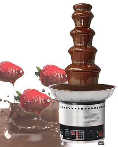 Macchina Per Fontana Di Cioccolato In Acciaio Inossidabile, Fontane Di Cioccolato Per Feste Matrimoni E Feste, Macchina Per Fontana Di Cioccolato A 4-7 Livelli, Per Sciogliere Il Formaggio,5tiers