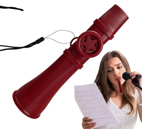 Kazoo Für Erwachsene, Kleines Musikinstrument Mit Rutschfester Griffoberfläche, Rutschfeste Mehrweg-Pfeife Für Begleitung, Ausflüge, Feste & Alle Altersgruppen