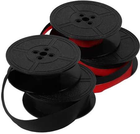 Schreibmaschinenband 2 Stück Nylon Ersatz mit Hoher Druckqualität | Alte Mechanische Modelle, Breite Kompatibilität, Einfache Bedienung, Starke Tintenaufnahme