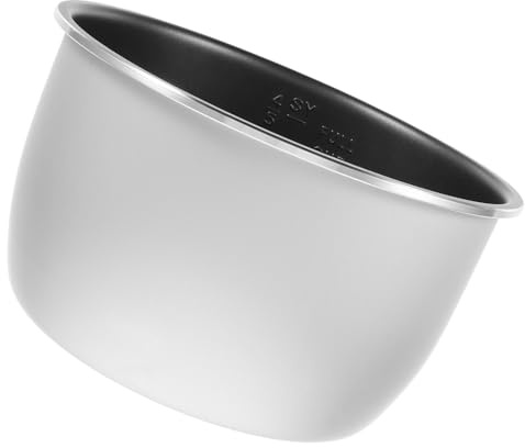 DEARMAMY Cuve Intérieure Facile à Nettoyer Antiadhésive en Alliage D'aluminium 5l pour Cuiseur à Riz Électrique pour Cuisson Vapeur et Mijotage