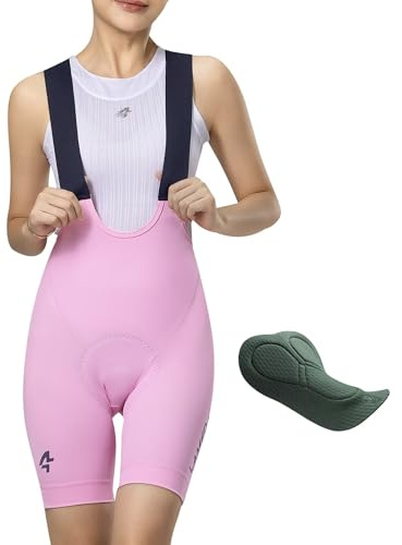 LAMEDA Culotte Ciclismo Mujer Verano Protección Solar Pantalones Cortos para Bicicleta de Carretera Transpirable Amortiguación