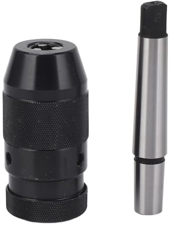 RASTKY Portabrocas Autoajustable B16 de 1 a 13 Mm Portabrocas Autoajustable sin Llave con Tornos MT2 B16 Máquinas Perforadoras MT2 de Alta Resistencia
