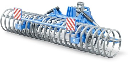 Bruder 02222 - Rullatore Anteriore LEMKEN VarioPack K | Attrezzo per la lavorazione del terreno per l’agricoltura, fattoria, accessori per trattori, scala 1:16