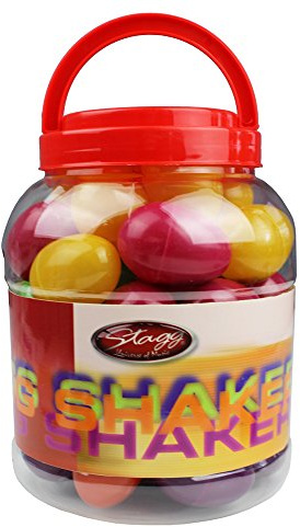 Stagg EGG-BOX1 40 Bunte Eimer Schütteleier