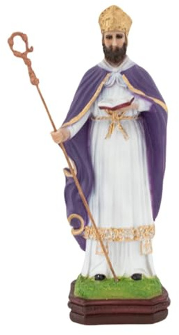 StealStreet San Cipriani helig statyett religiös staty dekor, 30 cm