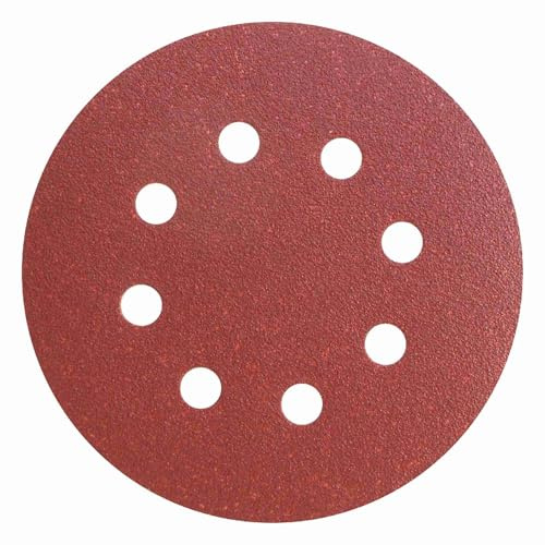 Klingspor 50 Disques abrasifs auto-agrippants bois métal PS 22K Grain 120 125 mm 8 trous