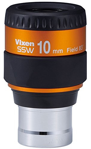 Vixen Optics 37124 SSW ED Ultra breit 10 mm Okular (orange)