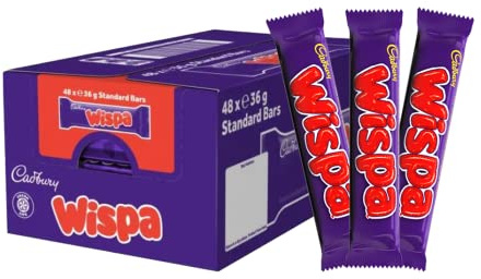 Cadbury Wispa Chocolate Bar (48x36g)