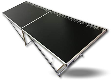 KIBROS Table à encoller de tapissier Aluminium 2 mètres | Encollage Papier Peint découpe matériaux Table d'appoint | Plateau MDF | Piétement Armature Aluminium | Pliante compacte légère TABLCOL