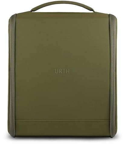 Urth Norite 11.3L Camera Insert Bag - Water Resistant, Padded, Recycled Case for DSLR/SLR Camera, Lens and Photography Accessories in Green | Water Resistant, Padded, Recycled Case for DSLR/SLR Camera, Lens and Photography Accessories in Green