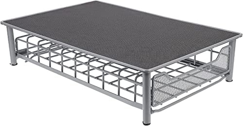 Soporte para cápsulas Dolce Gusto para 60 Cápsulas,Cajones para Cápsulas de Café para Almacenamiento de Cápsulas OriginalLine,K Cup con Pies Antideslizantes,28 * 42 * 9,5 cm (gris)