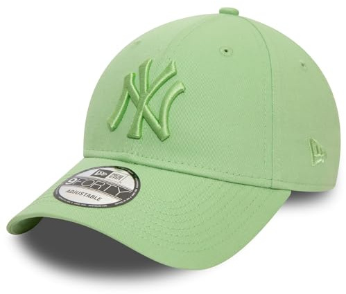 New Era 9Forty - Berretto con reggicalze New York Yankees Lime Green, verde lime, Taglia unica