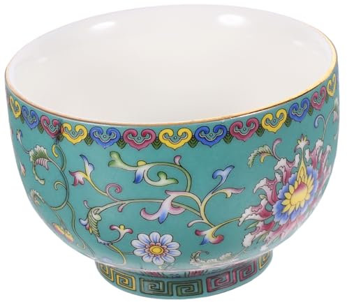 TOPBATHY 1pc Tea Cup Water Cup Tea Brewing Bowl Ceramic Bowl Ceramic Ware Ware Drinking Kung Fu Sterling Silver Decorative