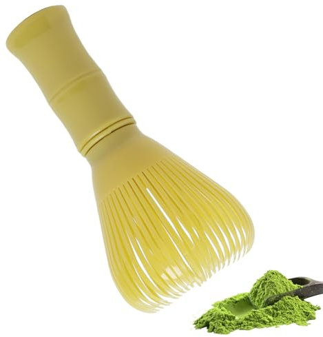Batidor te Matcha, Plástico Batidor te Matcha Japonés para La Preparación Tradicional, Matcha Whisk para Se utiliza para Polvo, Torta de Matcha, Varilla te Matcha para Herramientas y Gadgets Cocina