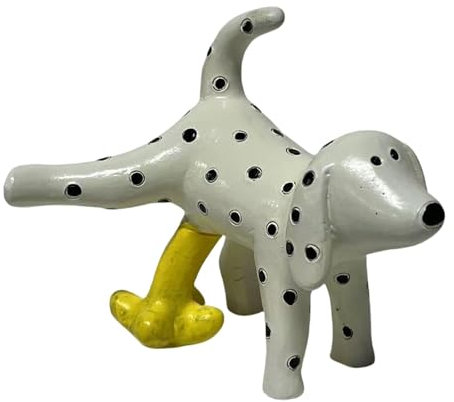 Statue De Chien Urinant Forme décorative de Petit Chien urinant résistant à
